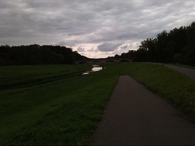 69a-Leipzig Blick Von Luppedeich Zwischen Heuweg & Auensee Nach Nordwesten (1)