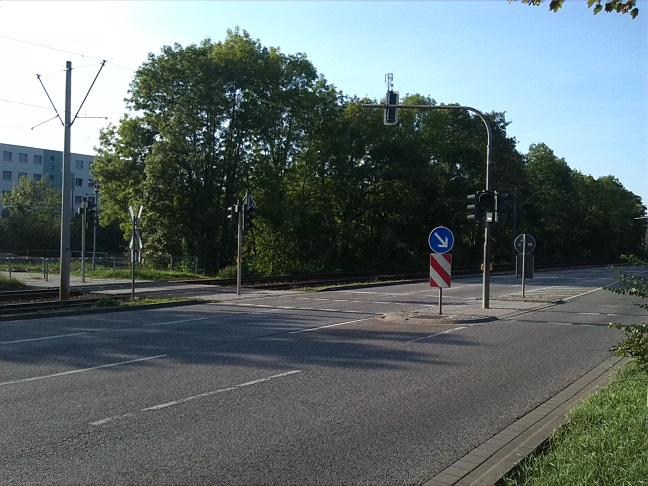 7a-Halle Gimritzer Damm Höhe Einmündung Blücherstraße Blick Nach Nordwesten (1)
