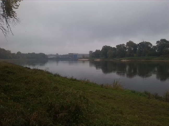 10a-Dessau-Rosslau Ostufer Unterluch Blick Nach Nordosten Über Elbe Zu Werft & Kleinen Mückenbergen (1)