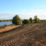 15a-Halle-Büschdorf Hufeisensee Westufer Blick Nach Südosten & Süden