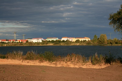 20a-Halle-Büschdorf Hufeisensee Westufer Blick Nach Nordosten