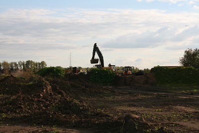 21a-Halle-Büschdorf Hufeisensee Westufer Blick Nach Süden