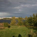 25a-Halle-Büschdorf Hufeisensee Westufer Blick Nach Nordosten