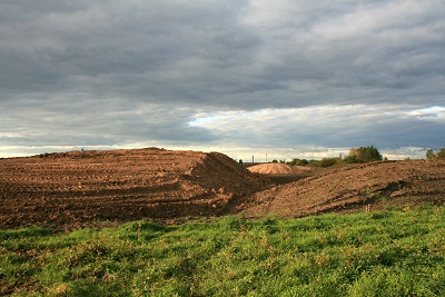 35a-Halle-Büschdorf Hufeisensee Westufer Südteil Blick Nach Norden Golfplatz
