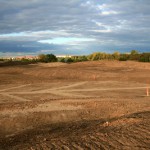 39a-Halle-Büschdorf Hufeisensee Westufer Südteil Blick Nach Nordosten Golfplatz