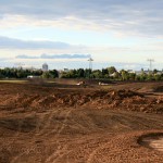 42a-Halle-Büschdorf Hufeisensee Westufer Südteil Blick Nach Westen Golfplatz