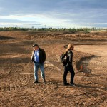 43a-Halle-Büschdorf Hufeisensee Westufer Südteil Blick Nach Westen Golfplatz