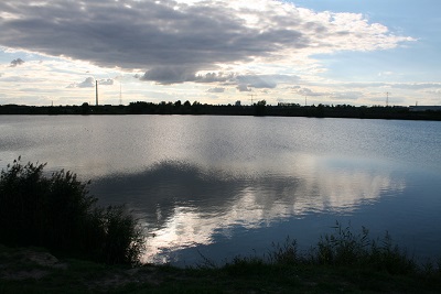 4a-Halle-Büschdorf Hufeisensee Östliches Nordufer Blick Nach Südwesten