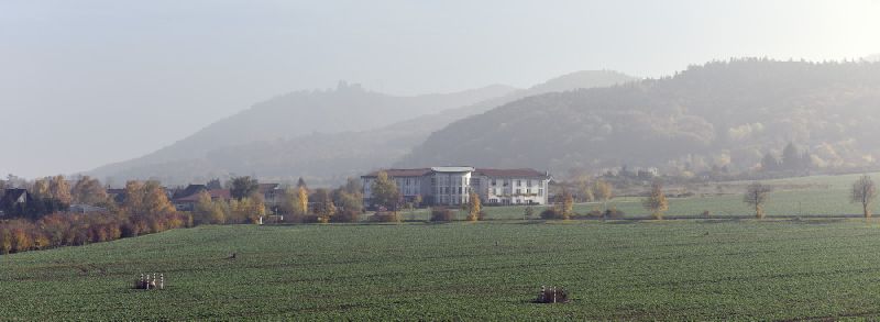 22-Berga-Kelbra Blick Von Vogelbeobachtungsturm Nach Kelbra & Zum Kyffhäuser Nach Südosten