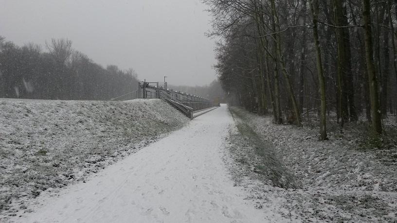 5a-Leipzig Nordostecke Burgaue Blick Nach Südosten Zu Nahleauslassbauwerk