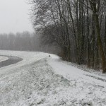 6a-Leipzig Blick Östlich Von Leutzsch-Wahrner-Brücke Nahleaufwärts Nach Osten