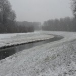 7a-Leipzig Blick Östlich Von Leutzsch-Wahrner-Brücke Nahleaufwärts Nach Osten