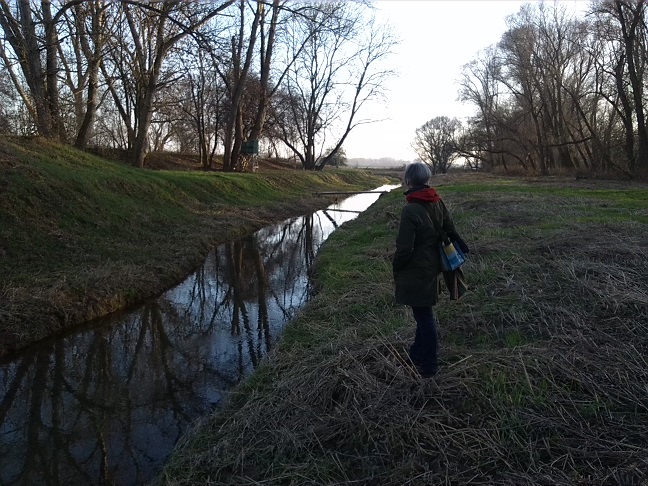 52a-Merseburg Mittelkanal Blick Nach Südosten In Richtung Abzweig Von Saale (1)