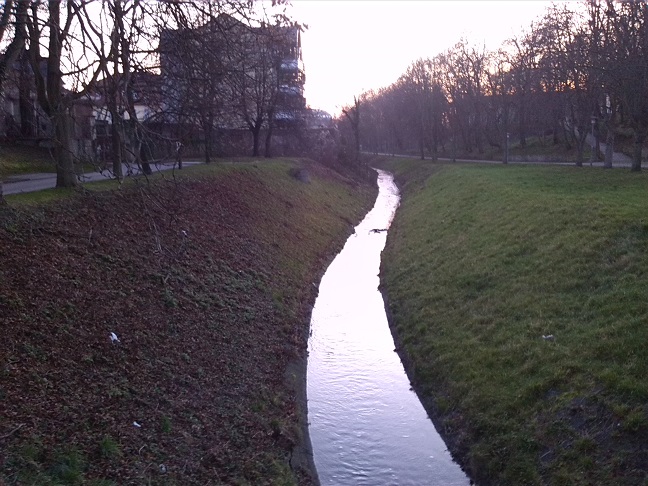 92a-Merseburg-Blick Von Brücke Schulstraße Auf Klia Aufwärts Nach Südwesten (2)