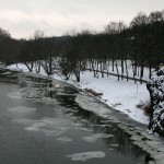 1b-Halle Blick Von Giebichensteinbrücke Saaleaufwärts In Richtung Peißnitznordspitze & Amselgrund