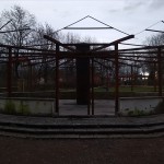 24a-Merseburg-Früherer Pavillion Am Eingang Thomas Müntzer Straße zu Südpark Blick Nach Süden (2)