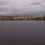7a-Merseburg-Blick Von Südostufer Vorderen Gotthardteich Blick zu Teichstraße & Rudolf Breitscheidplatz Nach Norden (2)