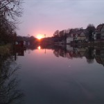 16a-Blick Von Saalepromenade In Richtung Saale & Giebichensteinbrücke Nach Westen (3)