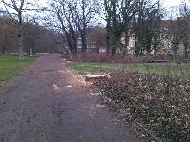 20a-Blick Von Saalepromenade In Richtung Abzweig Emil-Eichhorn-Straße & Wasserweg Nach Nordosten (1)