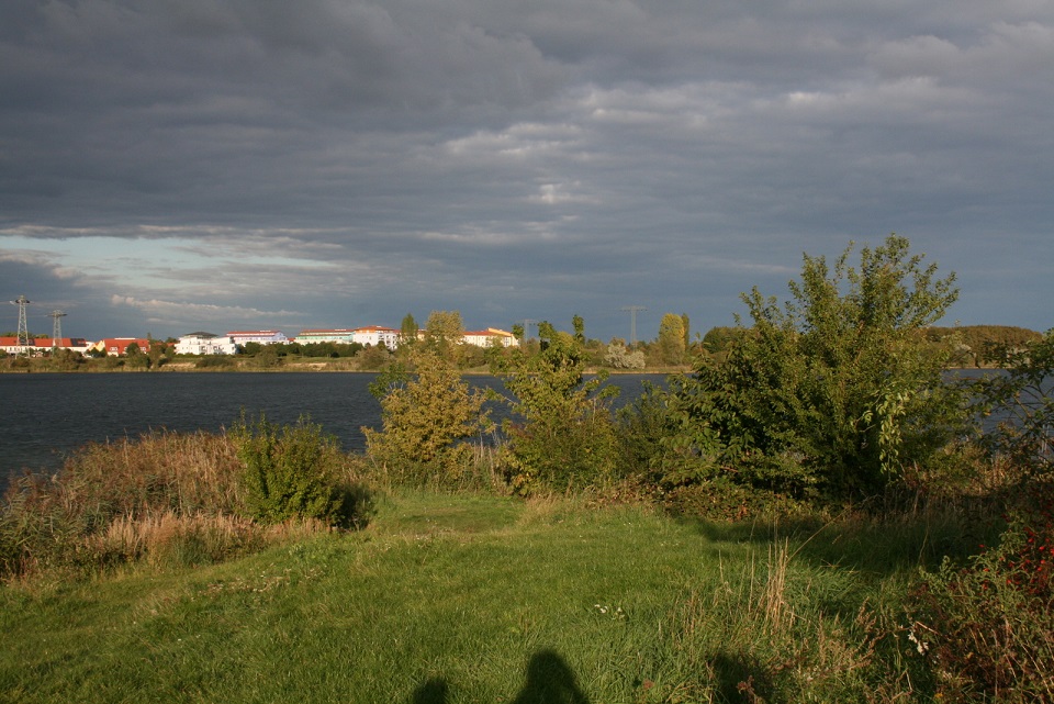 25-Halle-Büschdorf Hufeisensee Westufer Blick Nach Nordosten