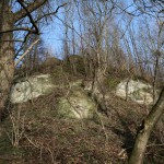 56a-Halle-Weg Zwischen Mündung Weiße Elster In Saale & Röpziger Brücke Blick Nach Norden Zu Buntsandstein