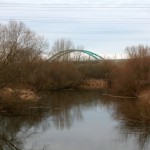 8a-Halle Merseburger Straße B91 Blick Auf Steinlache Flussabwärts Nach Nordwesten