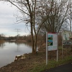 9a-Halle Planenaer Landstraße Blick Auf Saale Flussabwärts Nach Südwesten