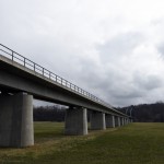 11-Weißenfels Kriechau Blick Auf Eisenbrücke Durch Saaleaue Nach Südosten