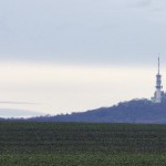 34-Brachstedt Blick Vom Weg Zum Abatassinenberg Nach Nordwesten Zum Petersberg