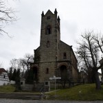 40a-Weißenfels Kleinkorbetha Blick Auf Kirche An Kleinkorbethaer Straße