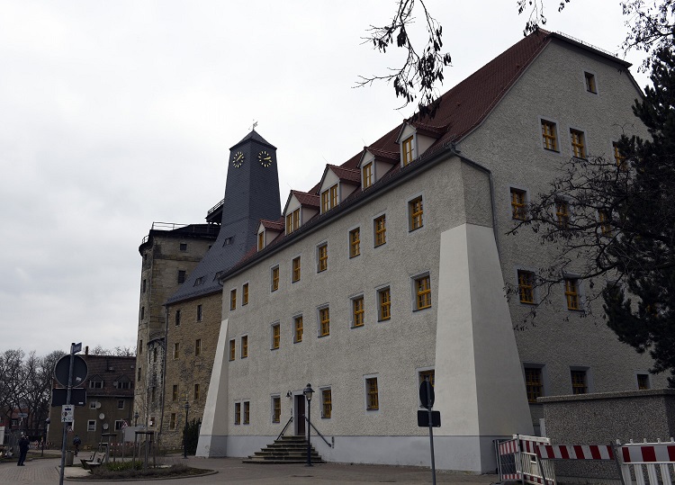 50a-Bad Dürrenberg Saaleweg Blick Auf Museum & Borlachturm