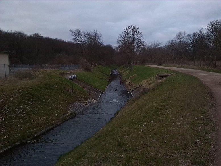 5a-Merseburg Kreuzung Königsmühle & Weiße Mauer & Weinberg Blick Klia Abwärts Nach Nordosten (2)