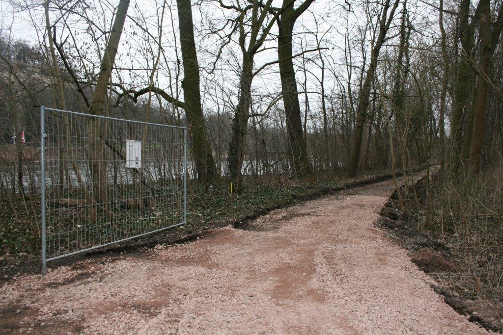 7-Halle Peißnitz Nordteil Blick Von Wegegabelung Ostweg & Südweg Peißnitznordspitze Nach Südosten