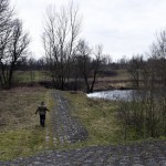 70a-Merseburg Alte Saale Nordwestlich Fasanerie Blick Nach Südwesten