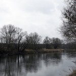 8a-Weißenfels Burgwerben Blick Auf Saaleufer & Saale Flußaufwärts Nach Südwesten