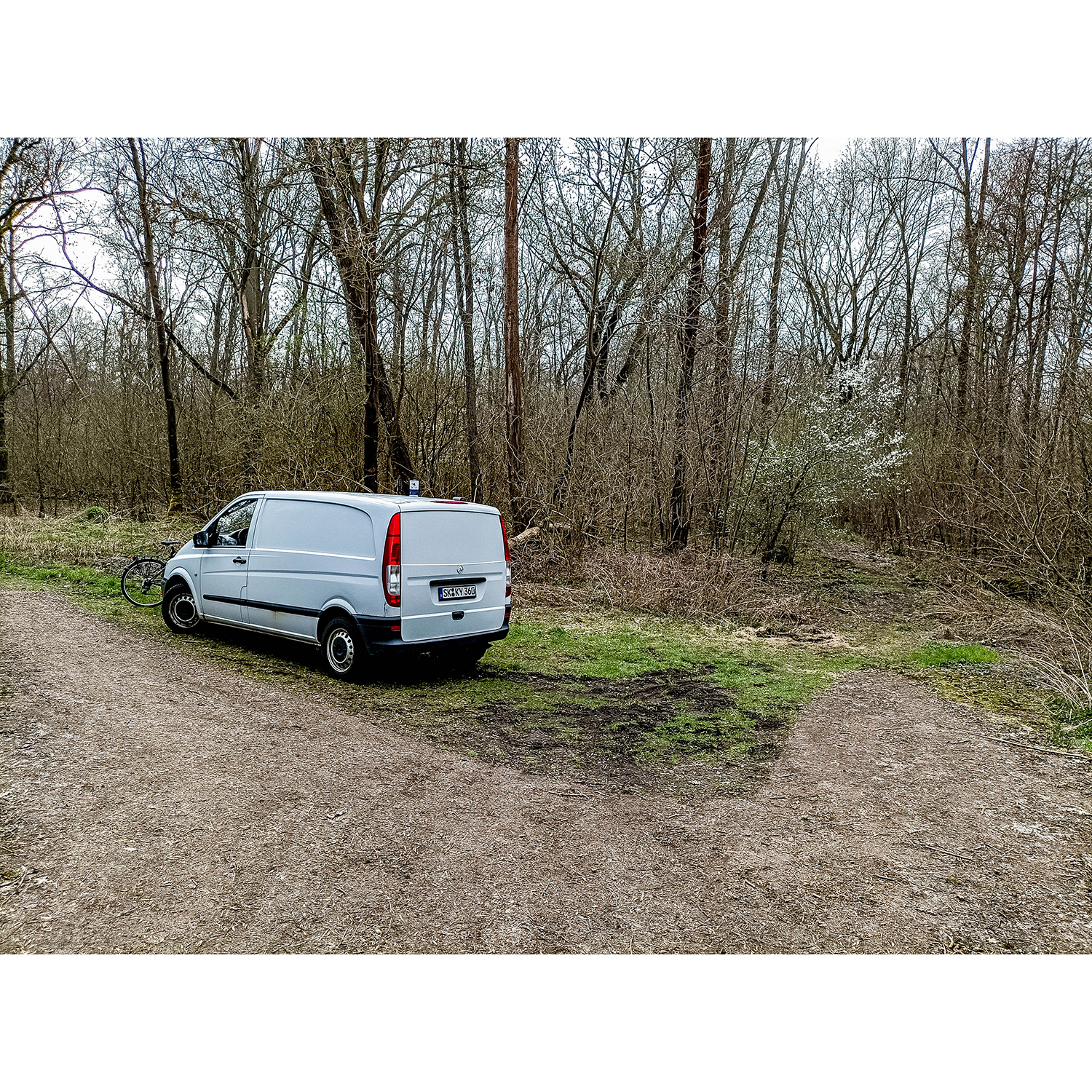 16-Merseburg - Verbindungsweg B 181 - Leipziger Straße & Fasanerie - Blick nach Südwesten auf Nordostbereich Fasanerie
